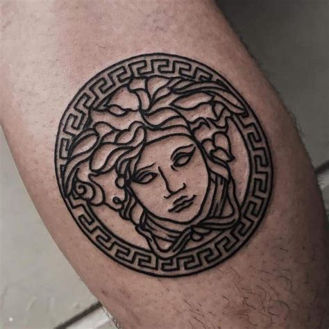 versace medusa tattoo